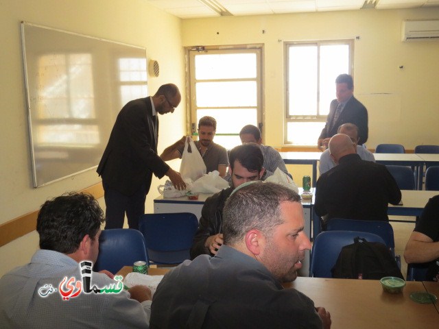 كفرقاسم:طلاب المركز التعليمي  متعدد الاختصاصات  في ضيافة رئيس البلدية المحامي عادل بدير 
